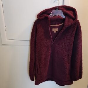 Koolaburra Plum Sherpa Hoodie